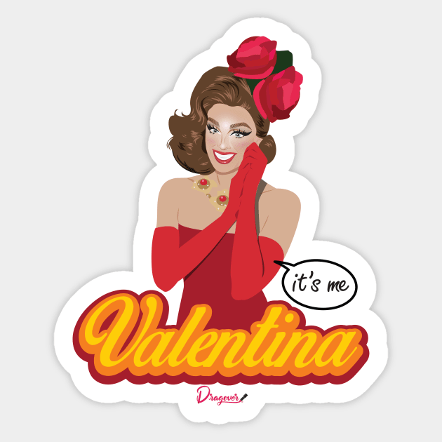 It's me Valentina from Drag Race Sticker by dragover